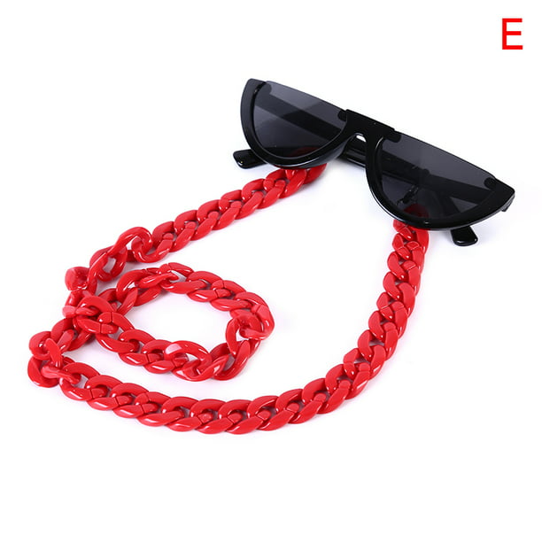 Acrylic Glasses Spectacles Eyewear Chain Holder Cord Lanyard Necklace 66cm NHJO 